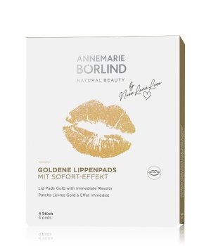 ANNEMARIE BÖRLIND GOLDENE LIPPENPADS mit Sofort-Effekt Lippenmaske