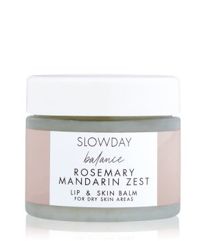 SLOWDAY Balance Rosemary & Mandarin Zest Lippenbalsam